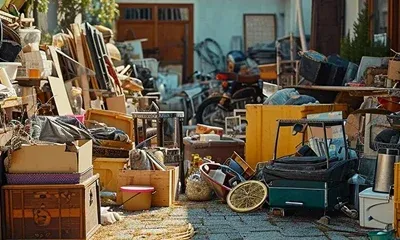 Container für Sperrmüll 