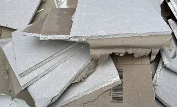 Gipshaltige Abfälle